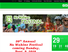 Tablet Screenshot of nawahinefestival.com